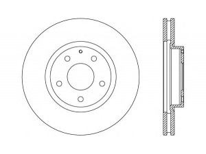 OPEN PARTS BDR2706.20 stabdžių diskas 
 Stabdžių sistema -> Diskinis stabdys -> Stabdžių diskas
GHP933251A, GHR133251, K01133251A