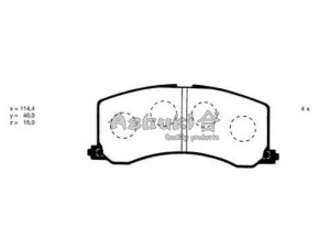 ASHUKI K012-25 stabdžių trinkelių rinkinys, diskinis stabdys 
 Techninės priežiūros dalys -> Papildomas remontas
0 986 424 465/BOSCH, 0 986 AB2 764/BOSCH