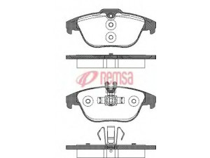 METZGER 1305.00 stabdžių trinkelių rinkinys, diskinis stabdys 
 Techninės priežiūros dalys -> Papildomas remontas
005 420 0720, 005 420 4220, 005 420 4320