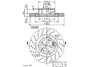 BREMBO 09.9382.10 stabdžių diskas 
 Stabdžių sistema -> Diskinis stabdys -> Stabdžių diskas
2204211112