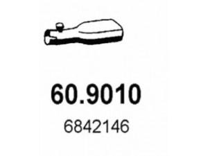 ASSO 60.9010 išleidimo kolektorius 
 Išmetimo sistema -> Išmetimo vamzdžiai
30681748, 30681851, 6842146, 9179330