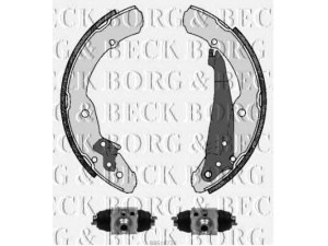 BORG & BECK BBS1072K stabdžių trinkelių komplektas 
 Techninės priežiūros dalys -> Papildomas remontas