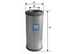 UFI 27.356.00 oro filtras 
 Filtrai -> Oro filtras
08032064, 1903669, 8032064, 99478393