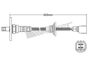 WALKER PRODUCTS 250-24974 lambda jutiklis 
 Variklis -> Variklio elektra
89465 49045