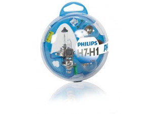 PHILIPS 55720EBKM asortimentas, lemputės