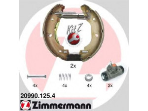 ZIMMERMANN 20990.125.4 stabdžių trinkelių komplektas 
 Techninės priežiūros dalys -> Papildomas remontas
1C152 B256 AC, 4110584