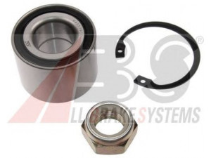 A.B.S. 200045 rato guolio komplektas 
 Ašies montavimas/vairavimo mechanizmas/ratai -> Rato stebulė/montavimas -> Rato guolis
77 01 463 523, 7703090253, 7703090313