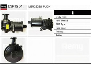 DELCO REMY DSP1251 hidraulinis siurblys, vairo sistema 
 Vairavimas -> Vairo pavara/siurblys