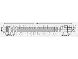 BORG & BECK BBH7126 stabdžių žarnelė 
 Stabdžių sistema -> Stabdžių žarnelės
5562237, 9191264, 5562237, 9191264