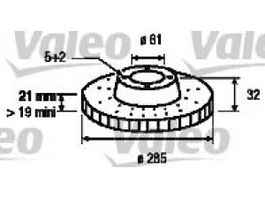 VALEO 186220 stabdžių diskas 
 Dviratė transporto priemonės -> Stabdžių sistema -> Stabdžių diskai / priedai
7700793047, 7700801101, 7701204298