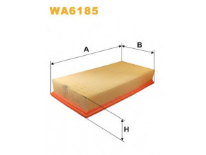 WIX FILTERS WA6185 oro filtras 
 Techninės priežiūros dalys -> Techninės priežiūros intervalai
380, 1444A4, 1444A8, 1444F4, 1444H5
