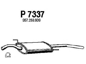 FENNO P7337 galinis duslintuvas 
 Išmetimo sistema -> Duslintuvas
357253609, 357253609G