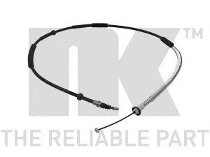 NK 9023200 trosas, stovėjimo stabdys 
 Stabdžių sistema -> Valdymo svirtys/trosai
51826007