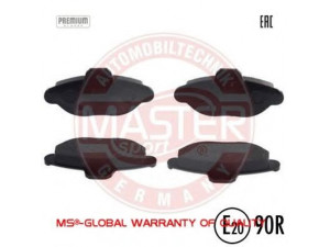 MASTER-SPORT 13046039492N-SET-MS stabdžių trinkelių rinkinys, diskinis stabdys 
 Techninės priežiūros dalys -> Papildomas remontas
5892786