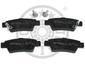 OPTIMAL 12369 stabdžių trinkelių rinkinys, diskinis stabdys 
 Techninės priežiūros dalys -> Papildomas remontas
43022SWWG00, 43022SWWG01, 43022SWWG02