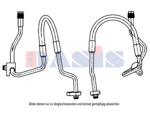AKS DASIS 885864N aukšto slėgio linija, oro kondicionavimas 
 Oro kondicionavimas -> Žarnelės/vamzdeliai
1521648, 1682101, 6G9119N601FB