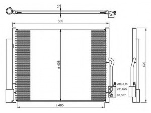 NRF 350053 kondensatorius, oro kondicionierius 
 Oro kondicionavimas -> Kondensatorius
13331005, 1850154, 13331005, 1850154