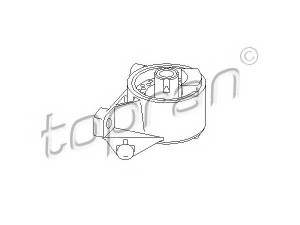 TOPRAN 206 567 variklio montavimas 
 Variklis -> Variklio montavimas -> Variklio montavimo rėmas
06 84 696, 6 84 696, 90575192