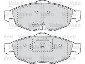 VALEO 598905 stabdžių trinkelių rinkinys, diskinis stabdys 
 Techninės priežiūros dalys -> Papildomas remontas
5018 945AA, 5018945AA, 5093 021AA