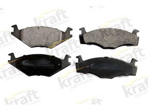 KRAFT AUTOMOTIVE 6000040 stabdžių trinkelių rinkinys, diskinis stabdys 
 Techninės priežiūros dalys -> Papildomas remontas
191698151L, 191698151G, 191698151L