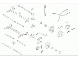 BOGE RENAU-CLIO-RB004 vairavimo mechanizmas; rato pakaba 
 Ašies montavimas/vairavimo mechanizmas/ratai -> Prekių paieška pagal schemą