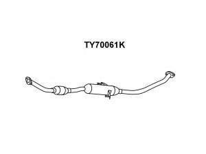 VENEPORTE TY70061K katalizatoriaus keitiklis
174100R030