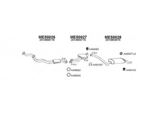 VENEPORTE 500015 išmetimo sistema 
 Išmetimo sistema -> Išmetimo sistema, visa