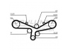 ROULUNDS RUBBER RR1180 paskirstymo diržas 
 Techninės priežiūros dalys -> Papildomas remontas
078109119C, 078109119G, 078109119H