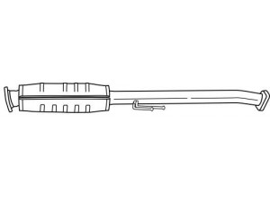 AKS DASIS SG34306 katalizatoriaus keitiklis