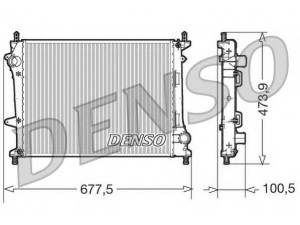 DENSO DRM09037 radiatorius, variklio aušinimas 
 Aušinimo sistema -> Radiatorius/alyvos aušintuvas -> Radiatorius/dalys
51767821
