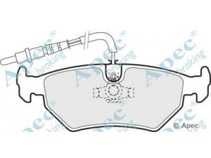 APEC braking PAD889 stabdžių trinkelių rinkinys, diskinis stabdys 
 Techninės priežiūros dalys -> Papildomas remontas
425112, 425466, 9404251248, 9404251248