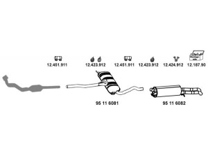 EBERSPÄCHER 20_030 išmetimo sistema 
 Išmetimo sistema -> Išmetimo sistema, visa