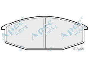 APEC braking PAD329 stabdžių trinkelių rinkinys, diskinis stabdys 
 Techninės priežiūros dalys -> Papildomas remontas
449130100