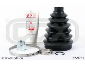 CDX 22-9257 gofruotoji membrana, kardaninis velenas 
 Ratų pavara -> Gofruotoji membrana