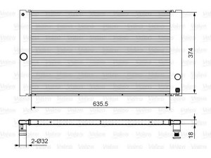 VALEO 701548 radiatorius, variklio aušinimas 
 Aušinimo sistema -> Radiatorius/alyvos aušintuvas -> Radiatorius/dalys
36000028, 36000211, 36000378