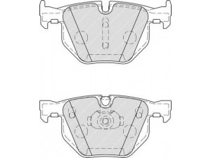 FERODO FSL4067 stabdžių trinkelių rinkinys, diskinis stabdys 
 Techninės priežiūros dalys -> Papildomas remontas
34216776937