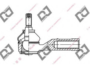 DJ PARTS DE1219 skersinės vairo trauklės galas 
 Vairavimas -> Vairo mechanizmo sujungimai
77 01 475 843, 7701475843