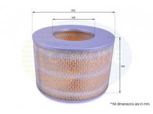 COMLINE CTY12147 oro filtras 
 Techninės priežiūros dalys -> Techninės priežiūros intervalai
17801-60040, 17801-60050, 17801-61020
