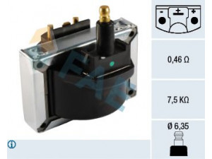 FAE 80264 ritė, uždegimas 
 Kibirkšties / kaitinamasis uždegimas -> Uždegimo ritė
T1-031135, 77 01 031 135, 3287677