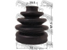 FEBEST 1217-ACC gofruotoji membrana, kardaninis velenas
49541-24000, 49609-25A00