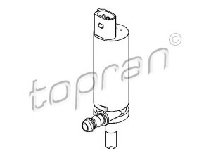 TOPRAN 500 556 vandens siurblys, priekinių žibintų plovimas 
 Priekinių žibintų plovimo sistema
0 154 875, 6712 0 154 875, 6712 8 362 157