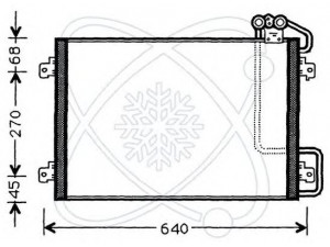 ELECTRO AUTO 30R0007 kondensatorius, oro kondicionierius 
 Oro kondicionavimas -> Kondensatorius
7700434383, TSP0225466