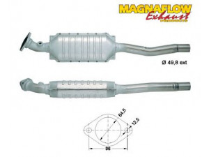 MAGNAFLOW 86340 katalizatoriaus keitiklis 
 Išmetimo sistema -> Katalizatoriaus keitiklis
7700821143
