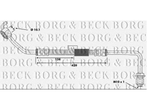 BORG & BECK BBH6179 stabdžių žarnelė 
 Stabdžių sistema -> Stabdžių žarnelės
6158424, 6184721, 6577423, 92VB2078AA