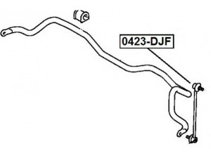 ASVA 0423-DJF šarnyro stabilizatorius
MR589437