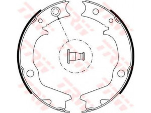 TRW GS8479 stabdžių trinkelių komplektas, stovėjimo stabdis 
 Stabdžių sistema -> Rankinis stabdys
MB668906, MB668907, MB668908, MB857295
