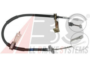 A.B.S. K16317 trosas, stovėjimo stabdys 
 Stabdžių sistema -> Valdymo svirtys/trosai
46430-28160