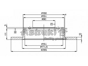 ASHUKI C655-10 stabdžių diskas 
 Dviratė transporto priemonės -> Stabdžių sistema -> Stabdžių diskai / priedai
0 986 478 272/BOSCH, 08.5639.20/BREMBO