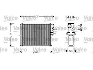 VALEO 812328 šilumokaitis, salono šildymas 
 Šildymas / vėdinimas -> Šilumokaitis
9171503