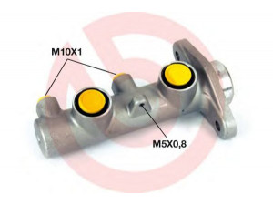 BREMBO M 28 020 pagrindinis cilindras, stabdžiai 
 Stabdžių sistema -> Pagrindinis stabdžių cilindras
LM80205